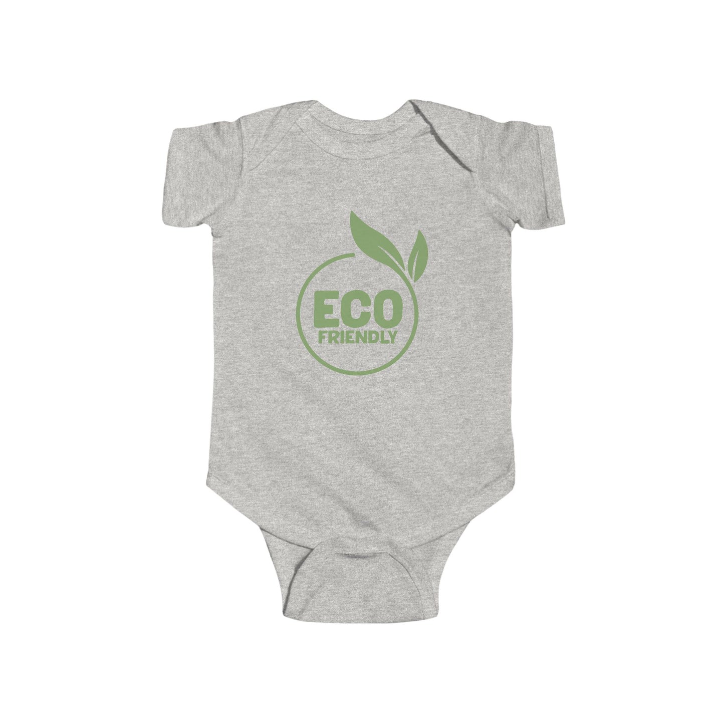 Eco Friendly Infant Bodysuit – Green Leaf Organic Baby Onesie