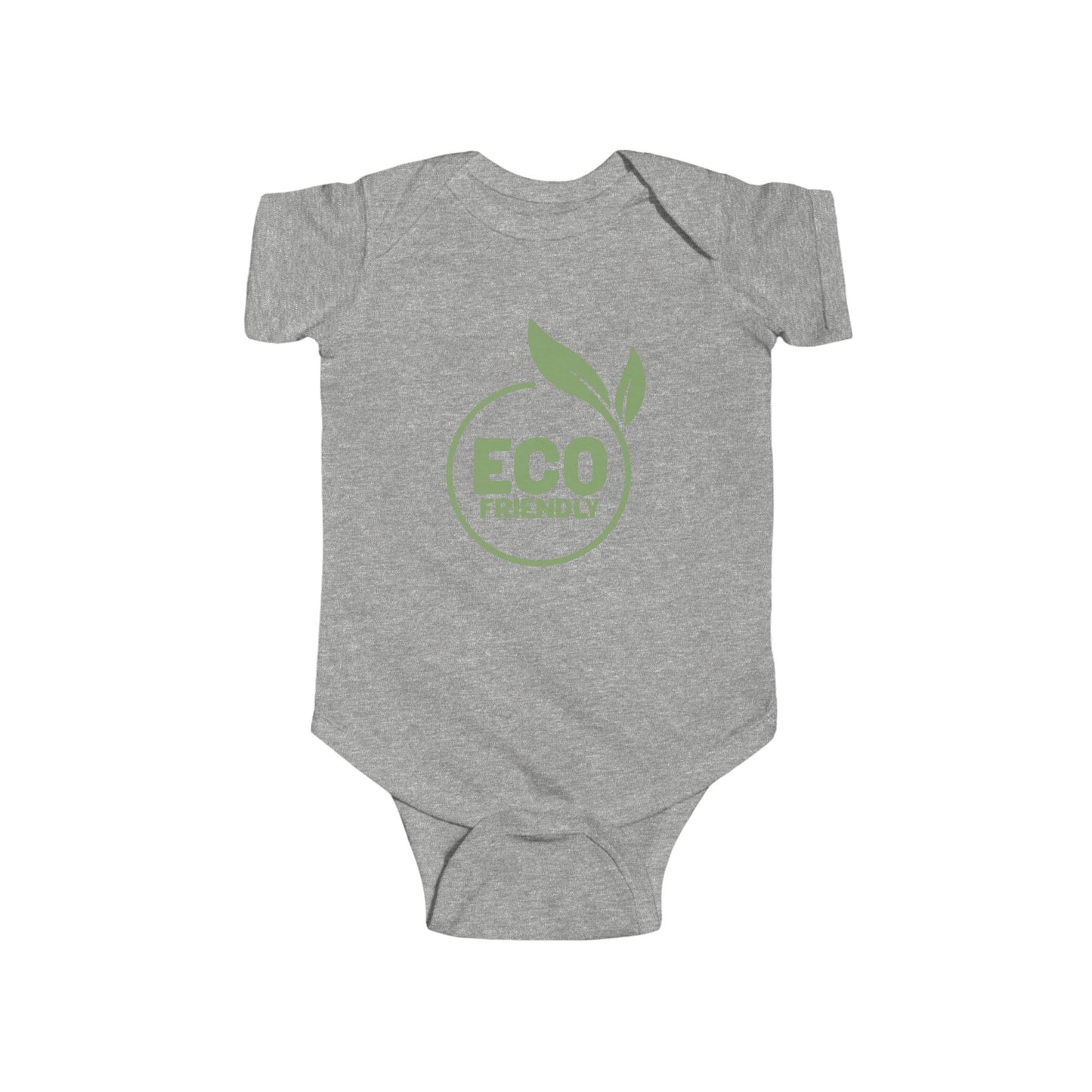 Eco Friendly Infant Bodysuit – Green Leaf Organic Baby Onesie