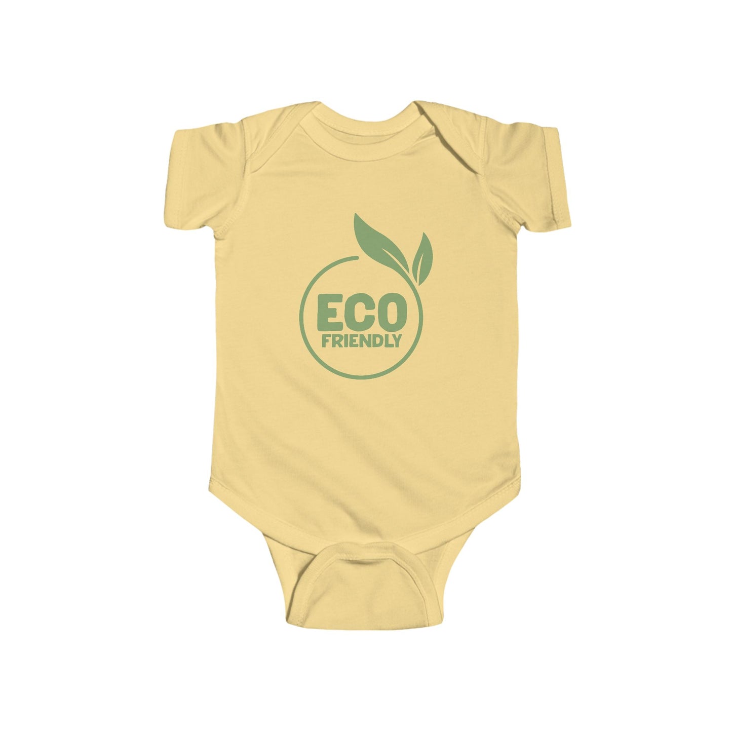 Eco Friendly Infant Bodysuit – Green Leaf Organic Baby Onesie