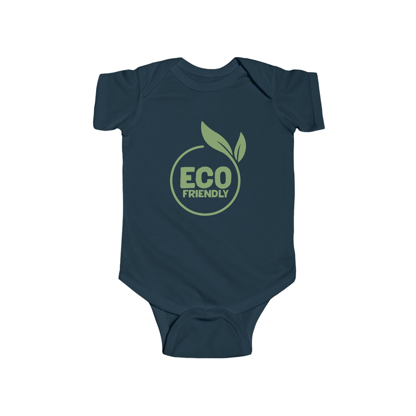 Eco Friendly Infant Bodysuit – Green Leaf Organic Baby Onesie