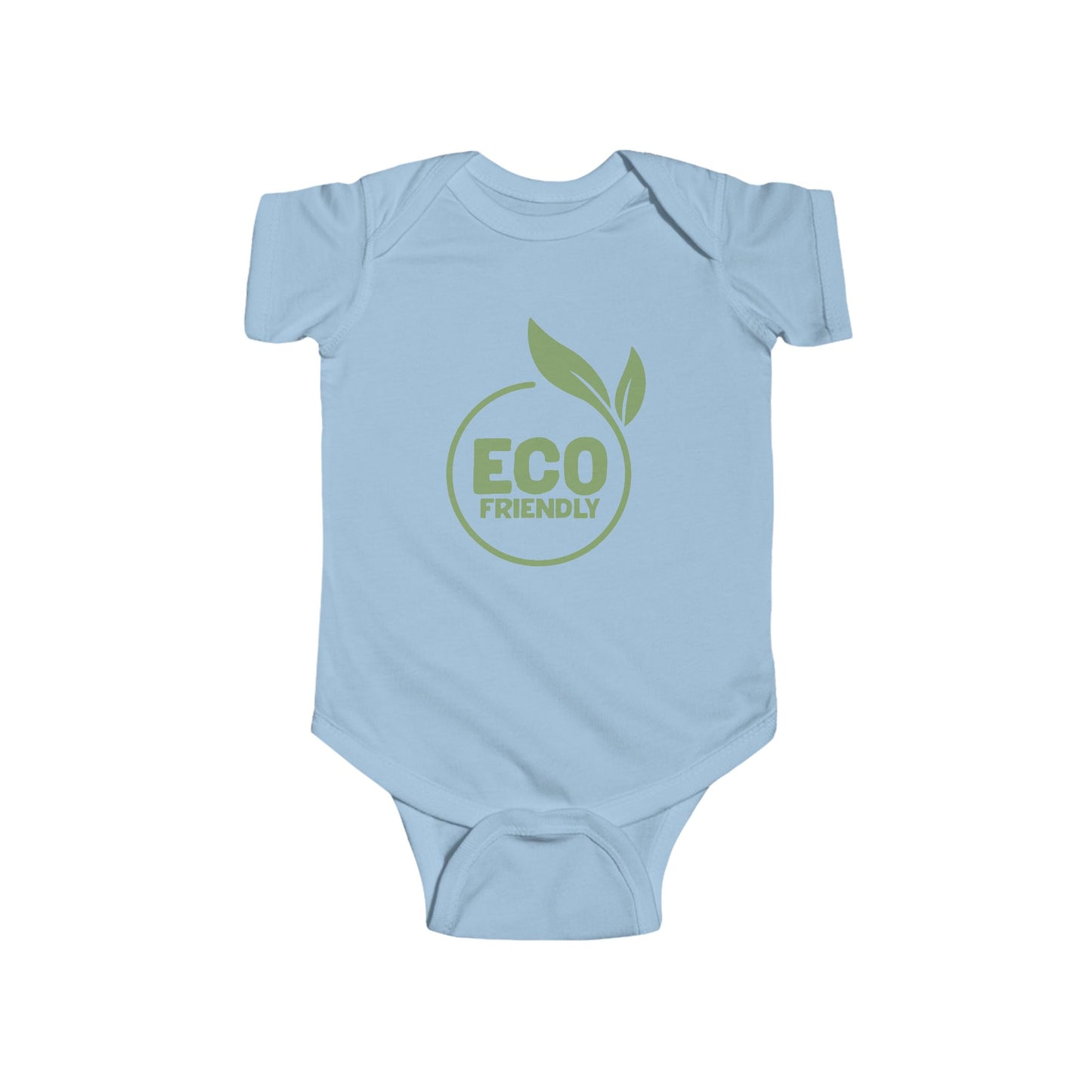 Eco Friendly Infant Bodysuit – Green Leaf Organic Baby Onesie